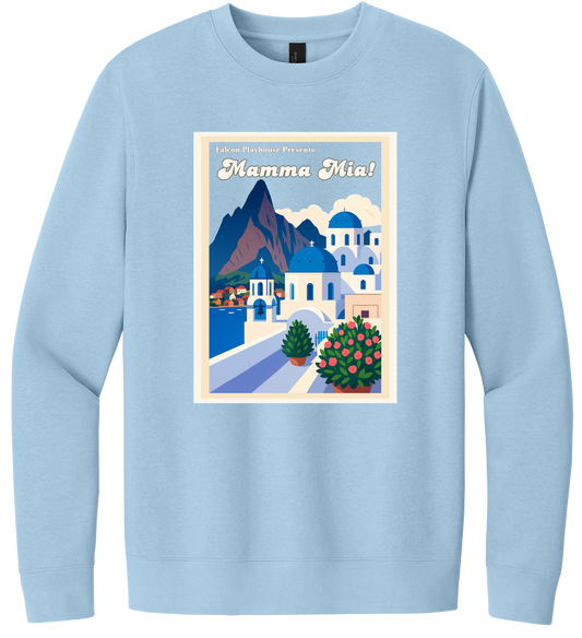 Falcon Playhouse Mamma Mia! Cast Crew Neck Fleece