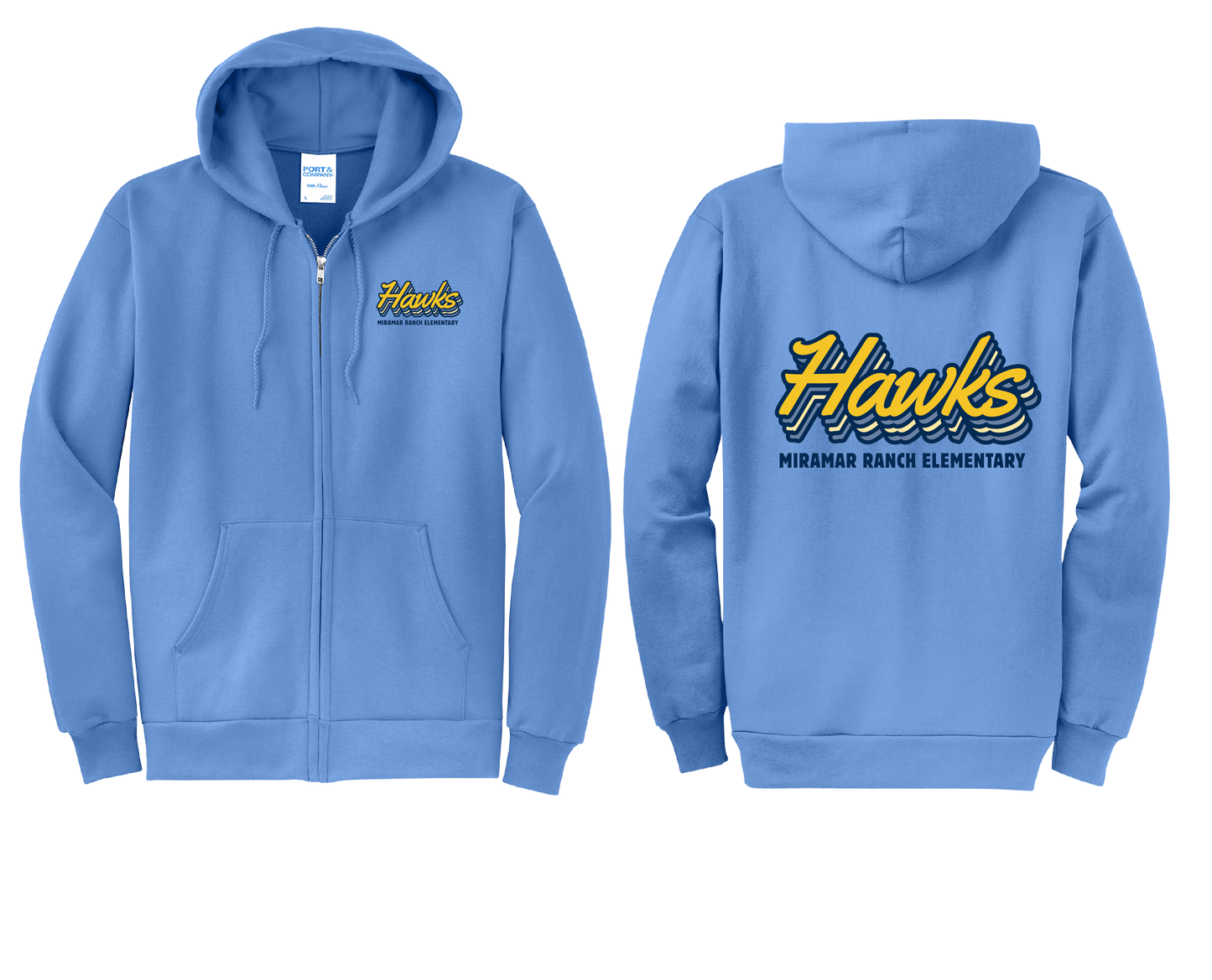 Miramar Ranch Zip Up Hoodie