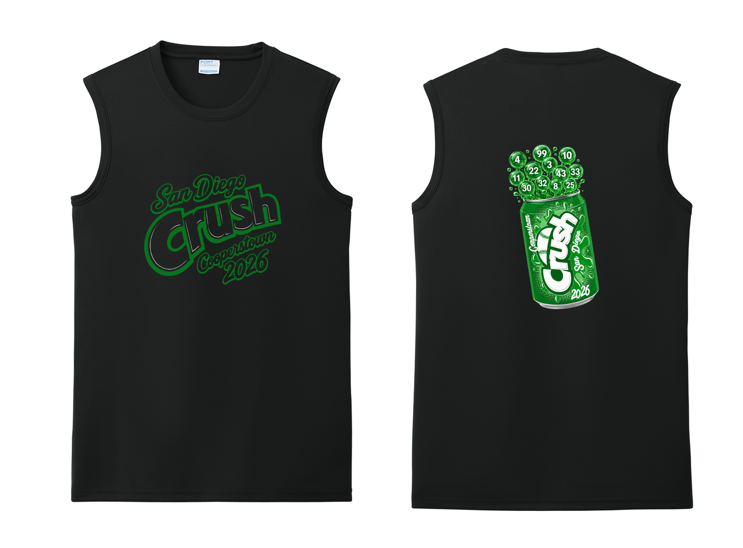Crush Cooperstown Dri-Fit Tee Shirt or Tank