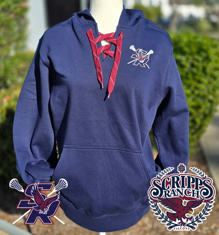 SRHS Sport-Tek® Lace Up Pullover Hooded Sweatshirt Uni-sex