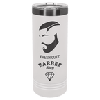 Skinny Tumblers - Ion plated White/Ghost image