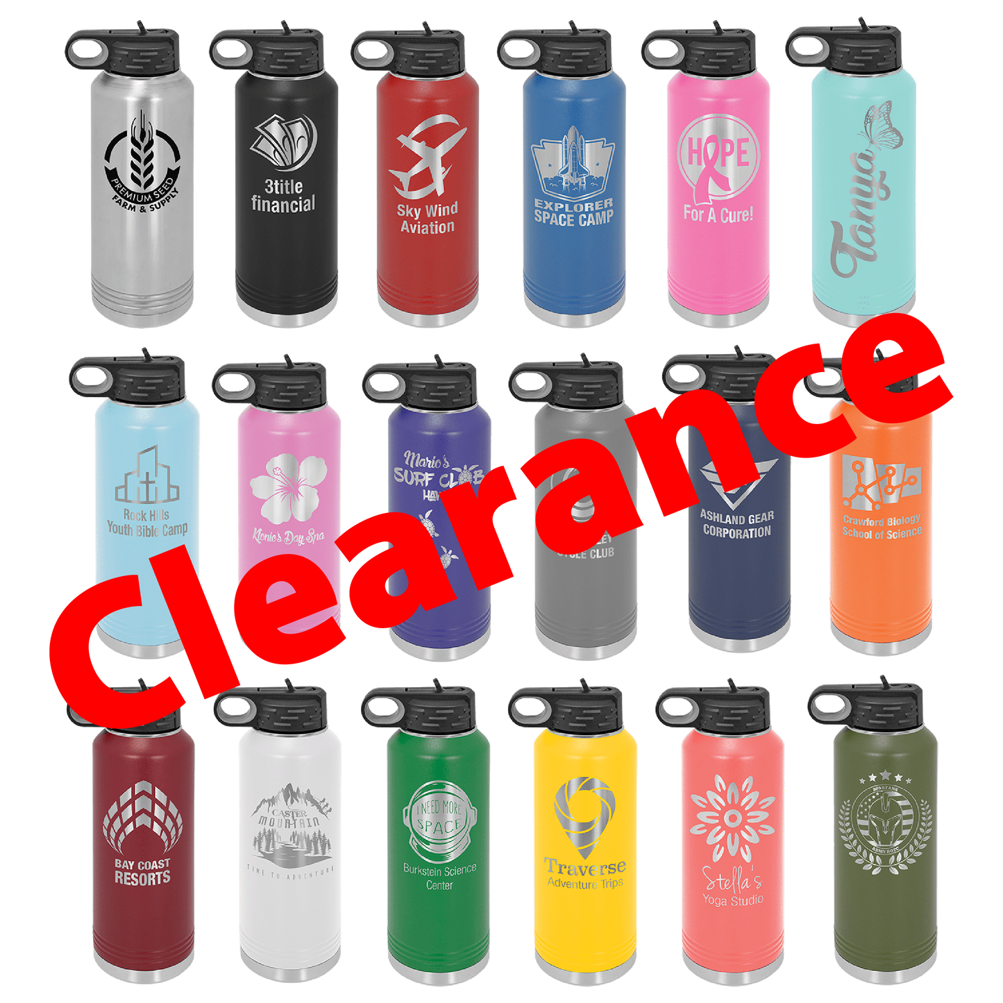 40 oz Water Bottle image 0