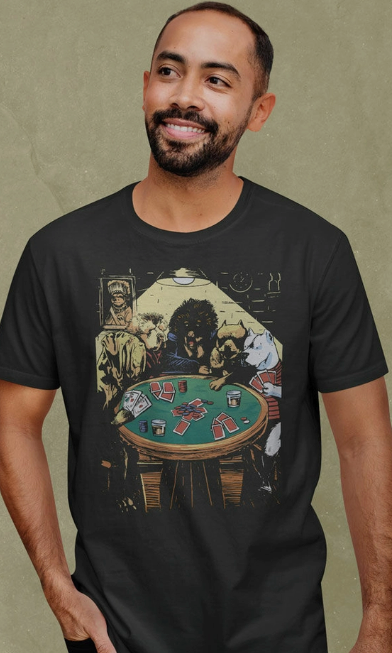 Dogs Playing Poker image 0