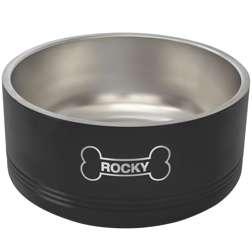 Pet Bowls - 64 oz., Black image