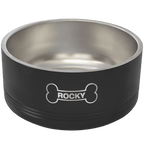 Pet Bowls - 64 oz., Black image