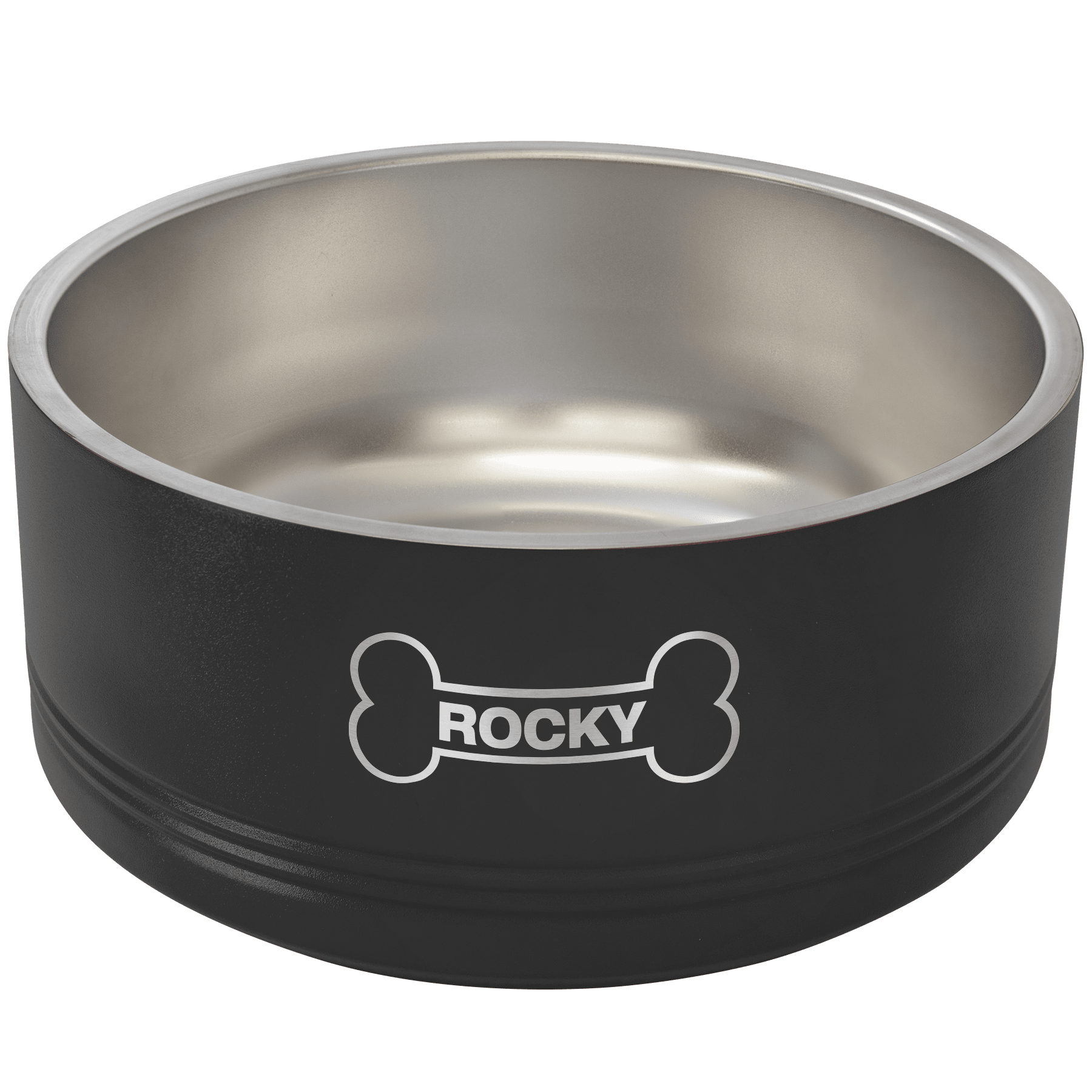 Pet Bowls - 64 oz., Black image