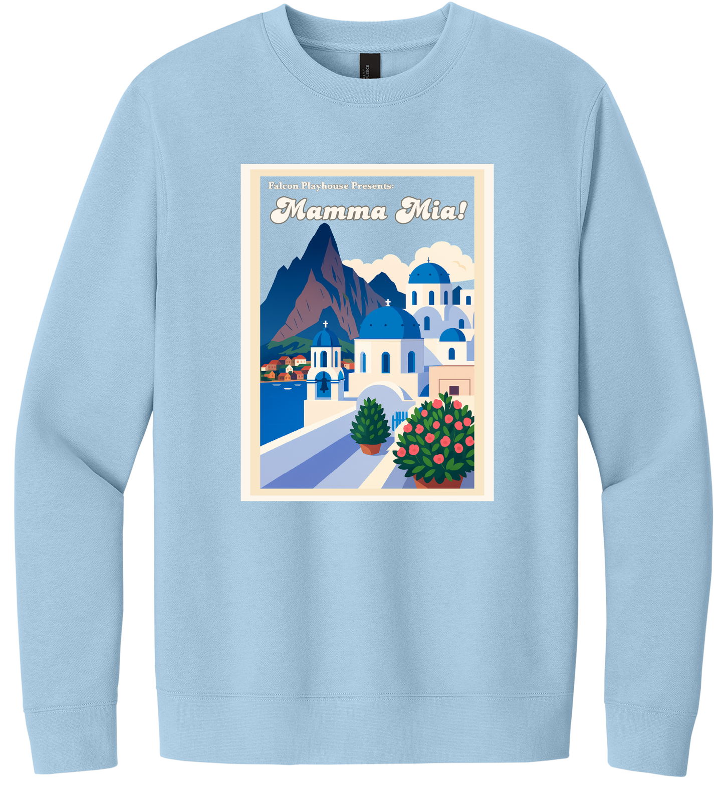 Falcon Playhouse Mamma Mia! Cast Crew Neck Fleece
