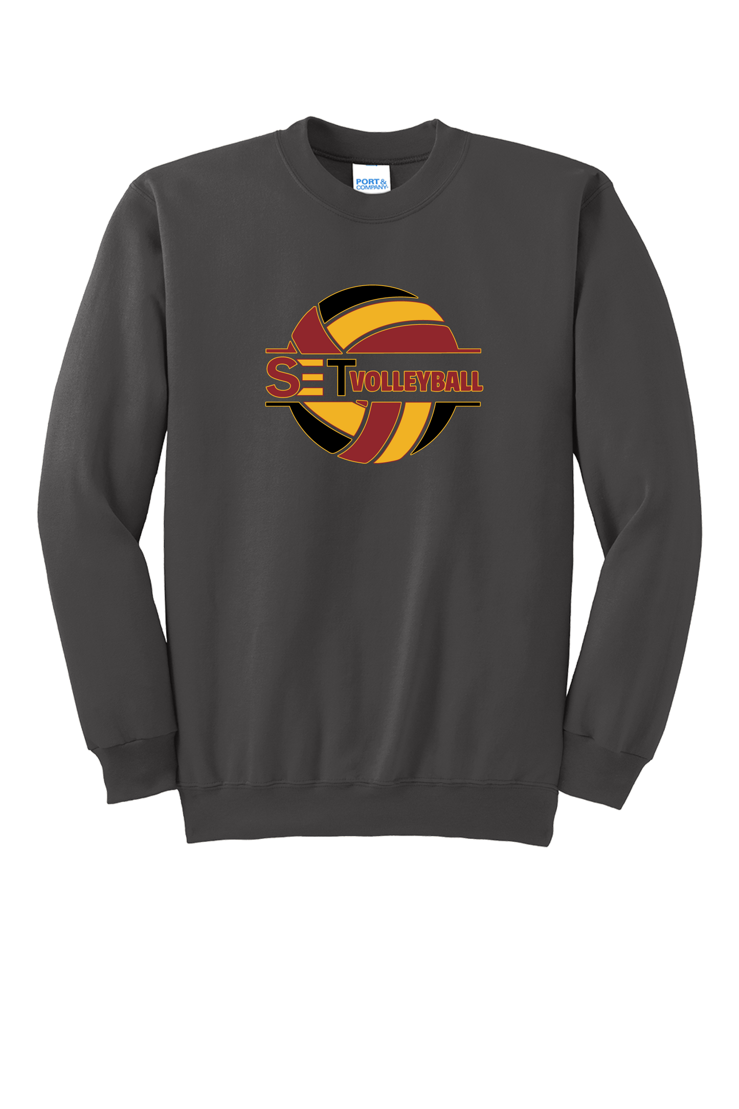 SET Volleyball Crewneck Sweatshirt