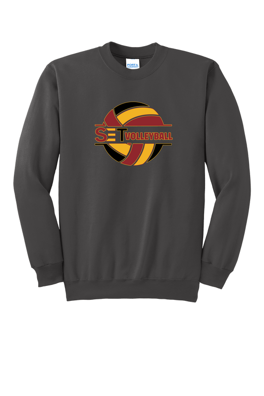 SET Volleyball Crewneck Sweatshirt