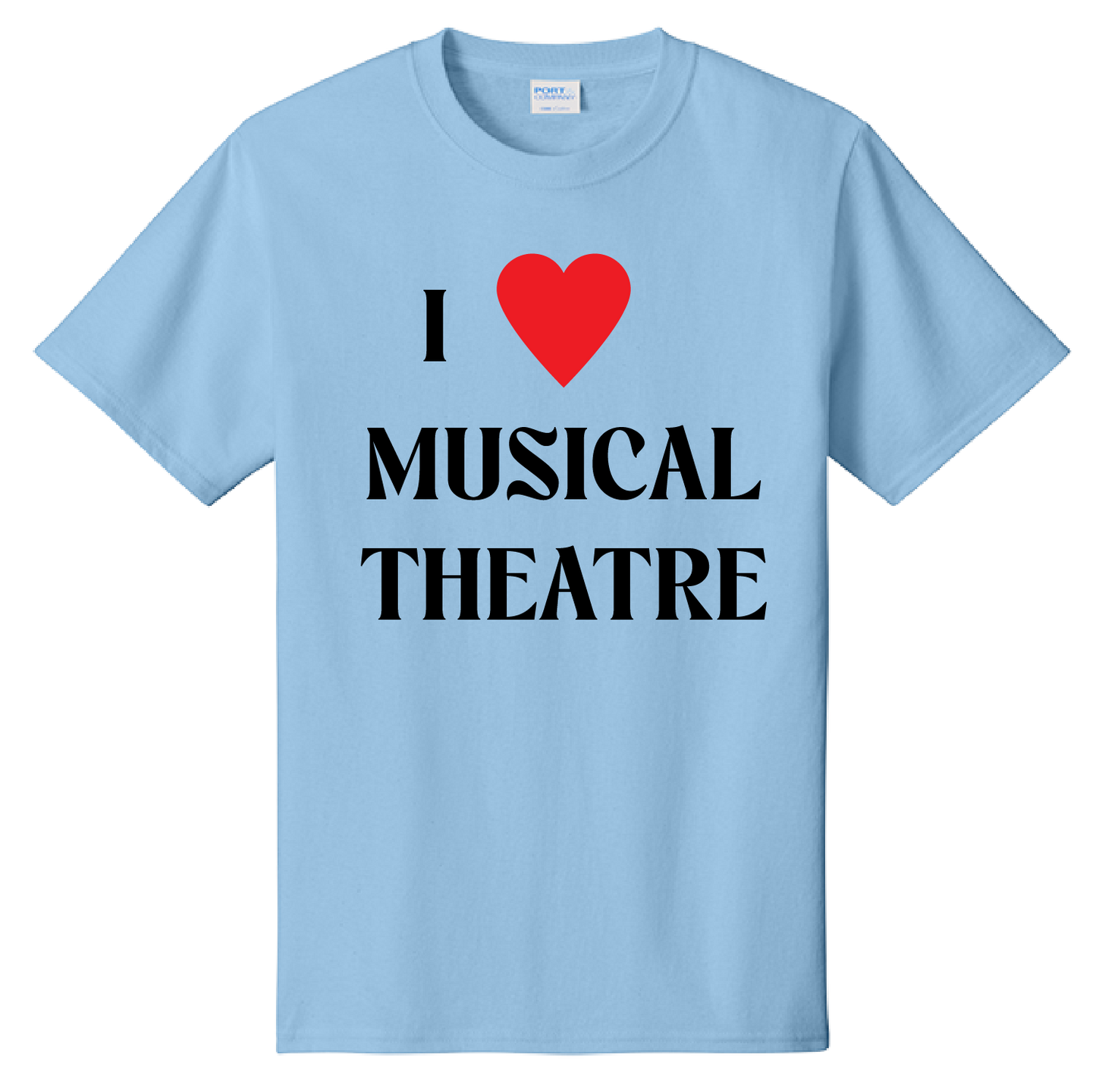 I Love Musical Theatre Tee Shirt