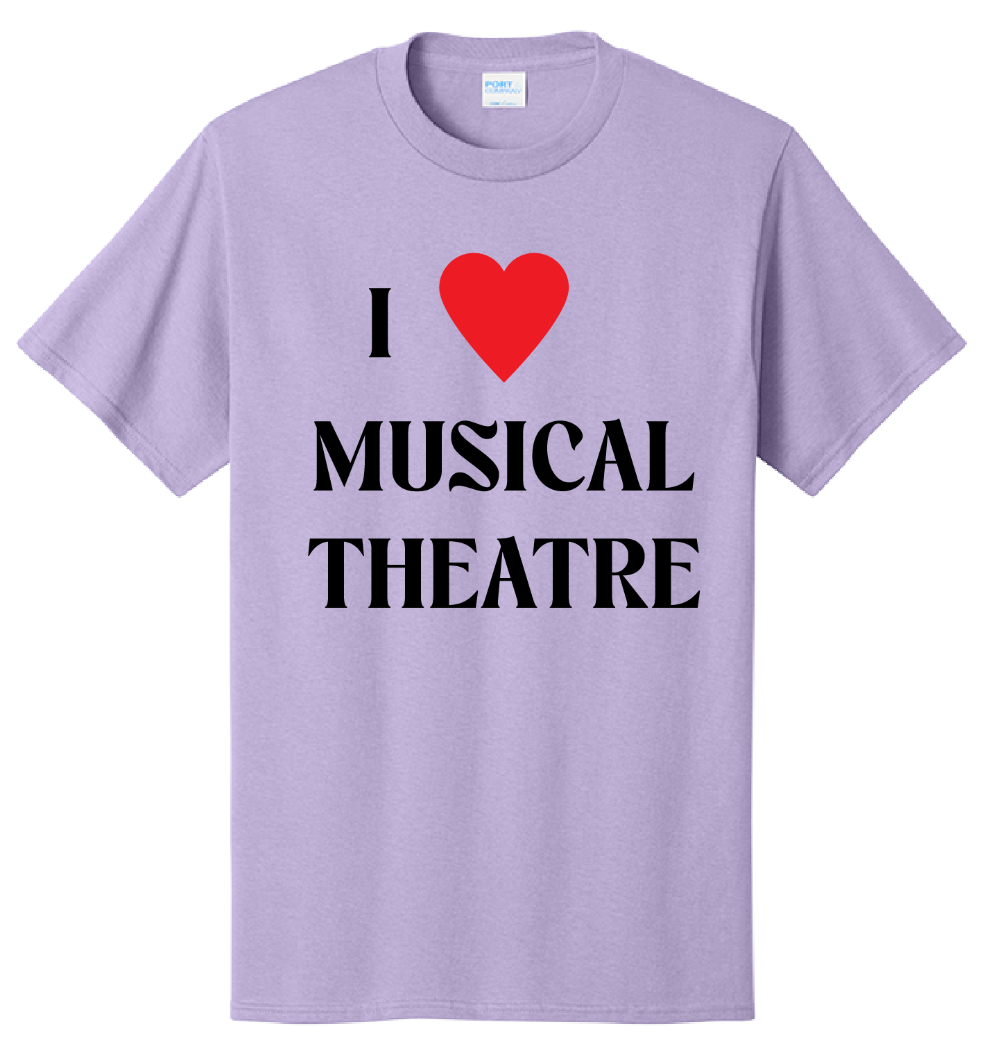 I Love Musical Theatre Tee Shirt