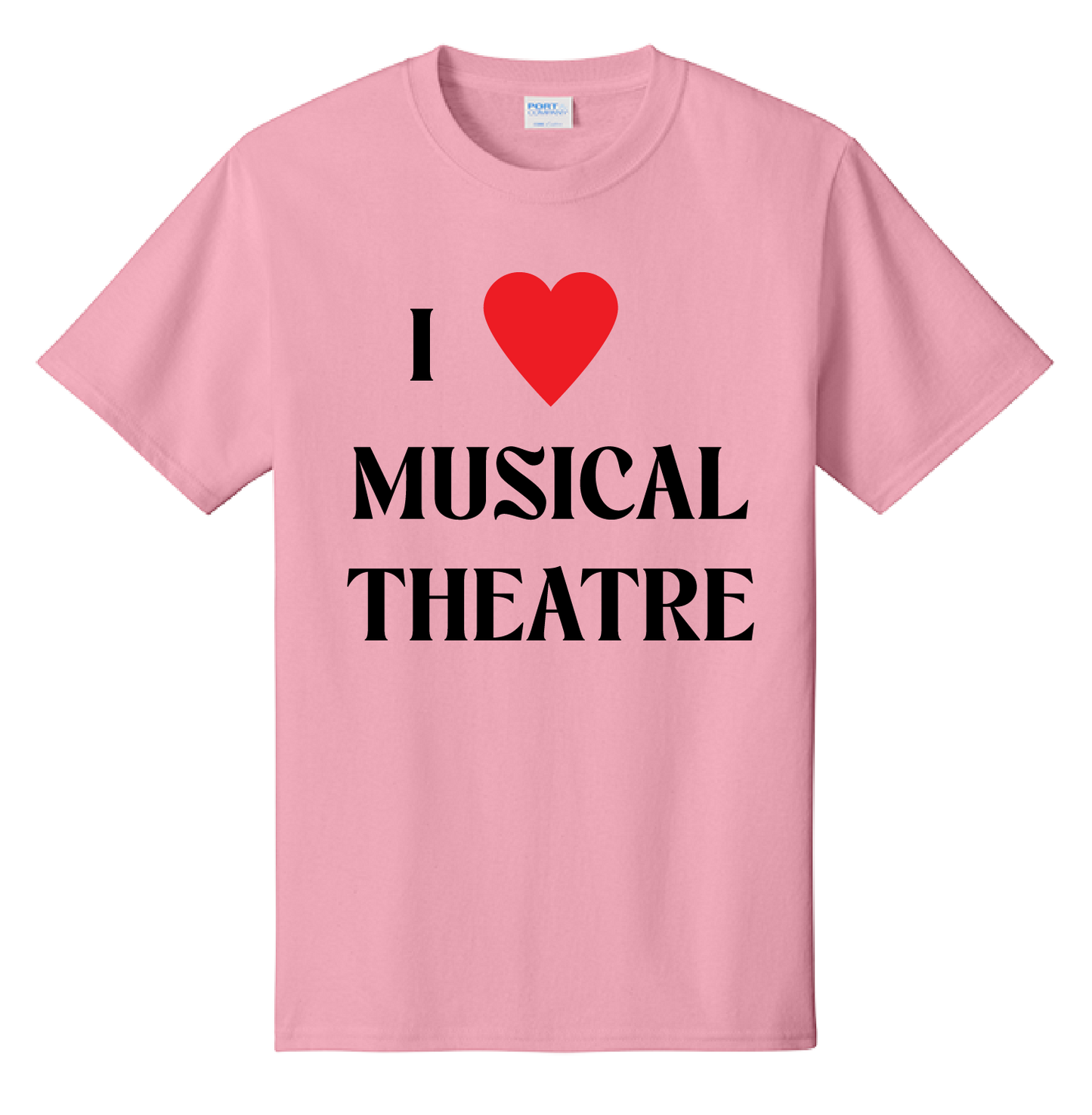 I Love Musical Theatre Tee Shirt