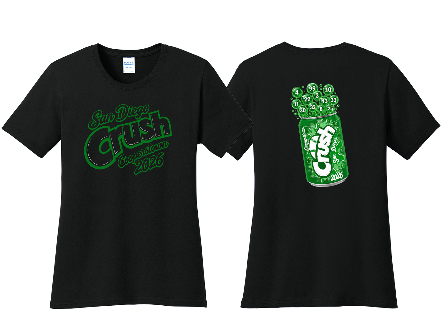 Crush Cooperstown Tee Shirt or Tank