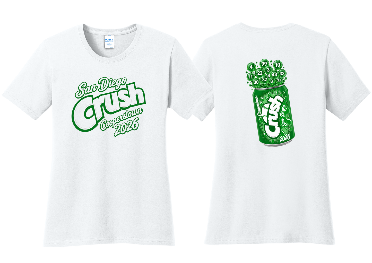 Crush Cooperstown Tee Shirt or Tank