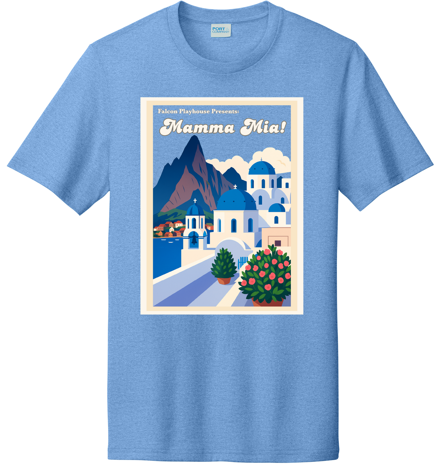 Falcon Playhouse Mamma Mia! Cast Tee Shirt
