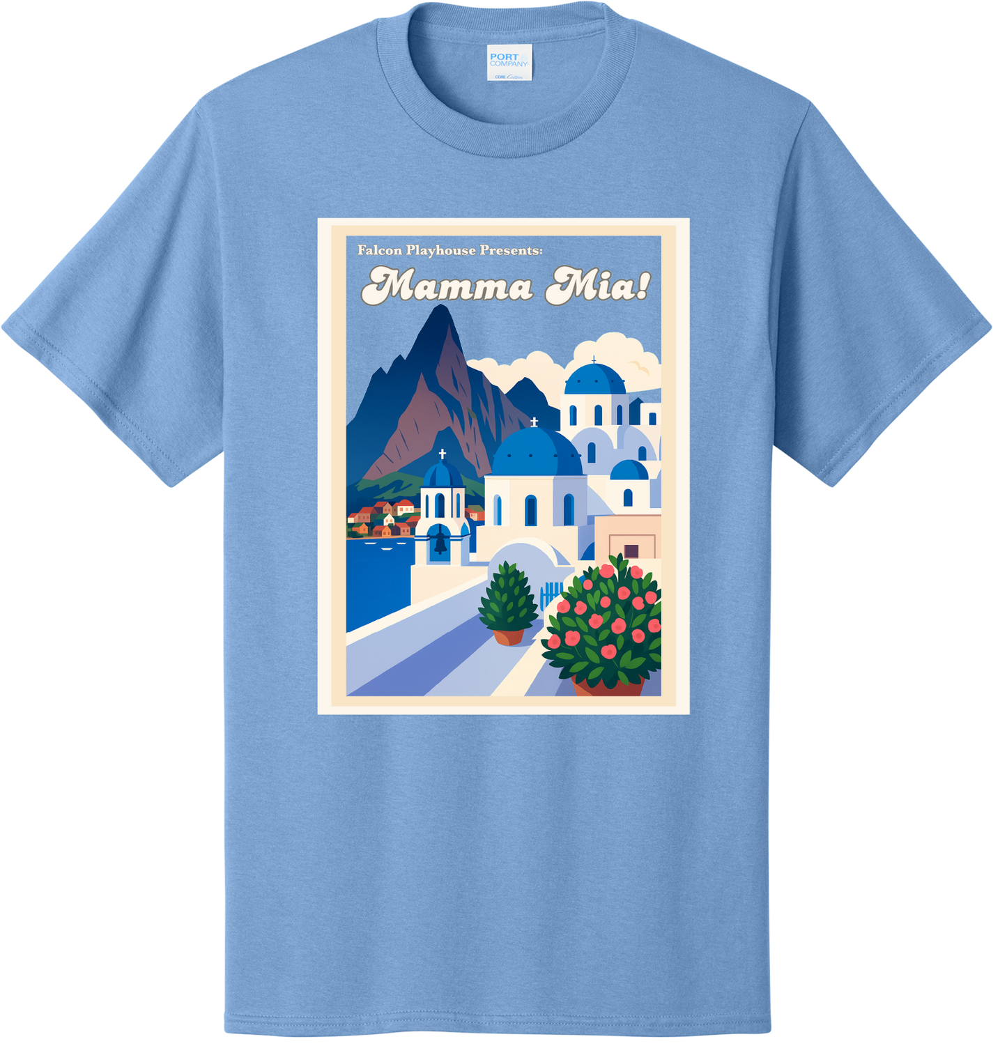 Falcon Playhouse Mamma Mia! Cast Tee Shirt