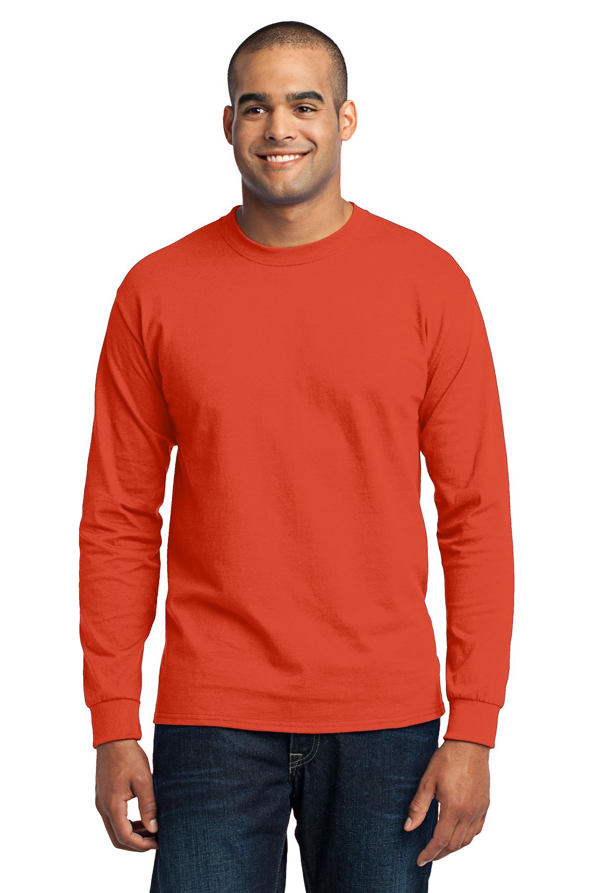 Port & Co ™  Long Sleeve Core Blend Tee. PC55LS