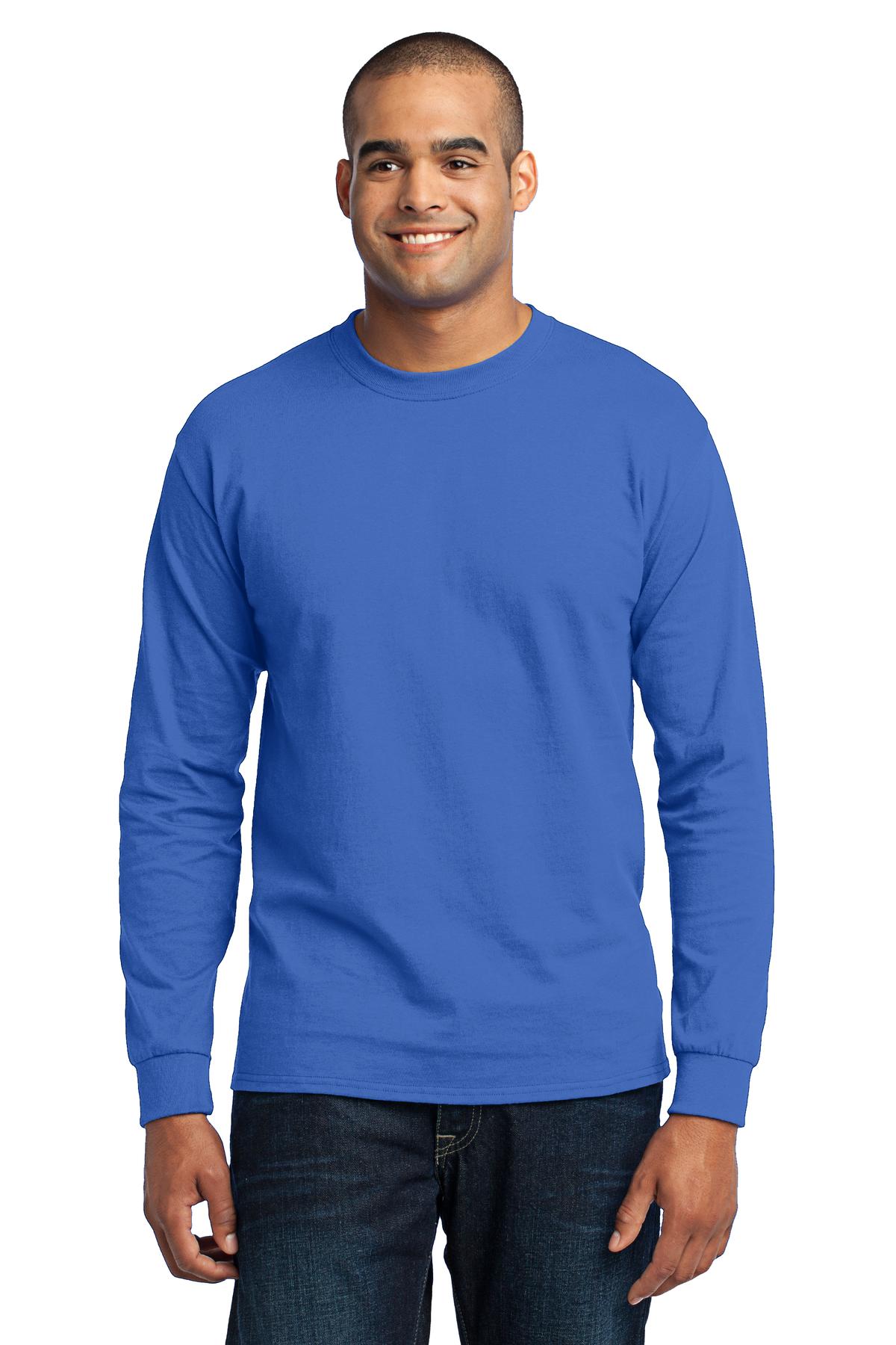 Port & Co ™  Long Sleeve Core Blend Tee. PC55LS