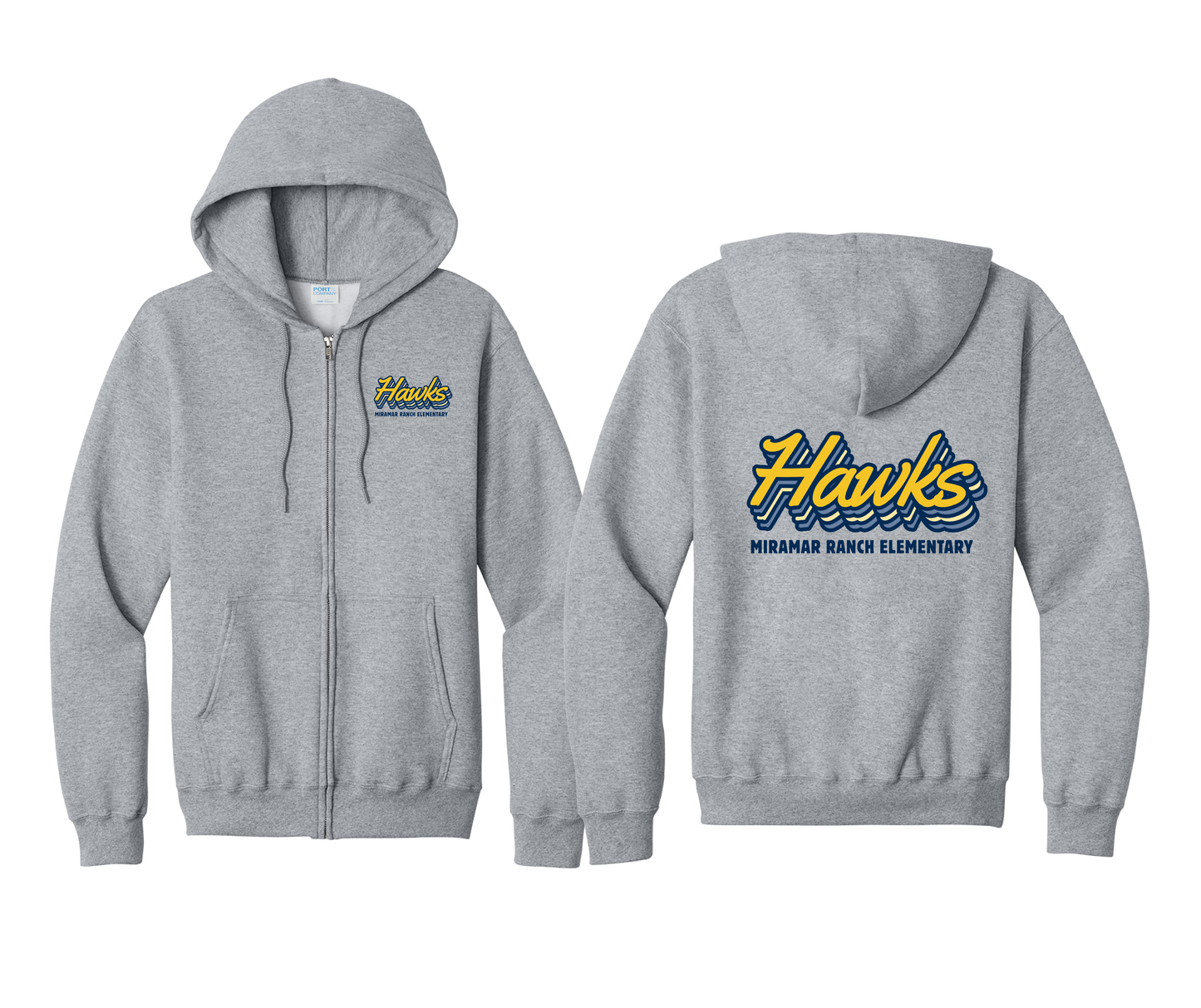 Miramar Ranch Zip Up Hoodie