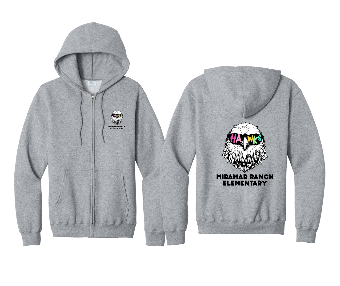 Miramar Ranch Zip Up Hoodie