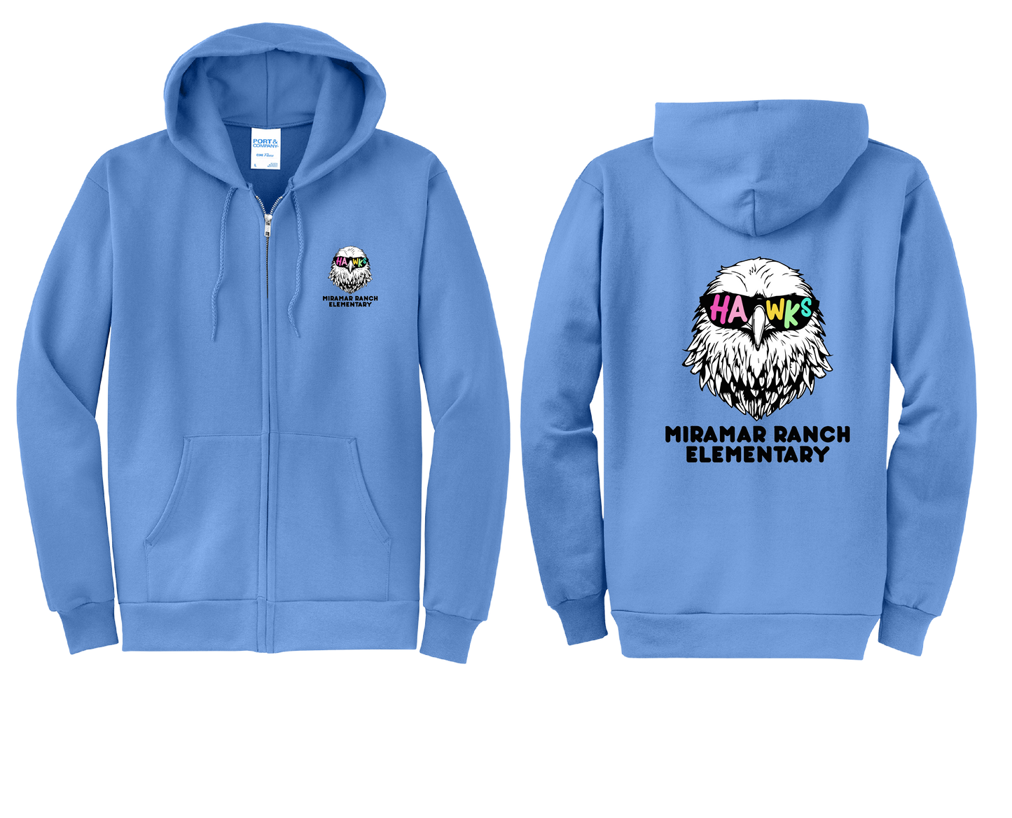 Miramar Ranch Zip Up Hoodie