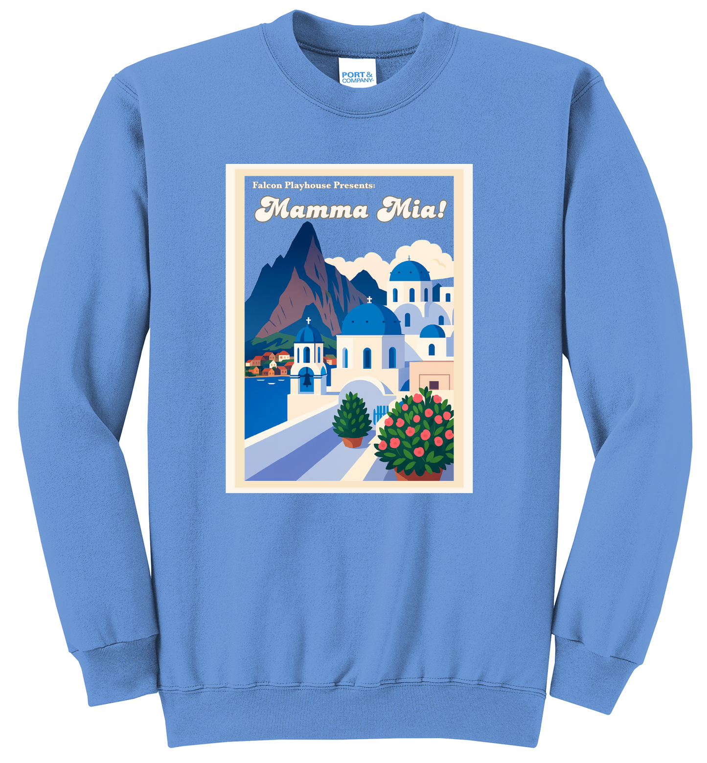 Falcon Playhouse Mamma Mia! Cast Crew Neck Fleece