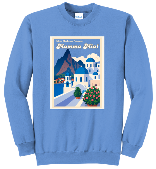 Falcon Playhouse Mamma Mia! Cast Crew Neck Fleece