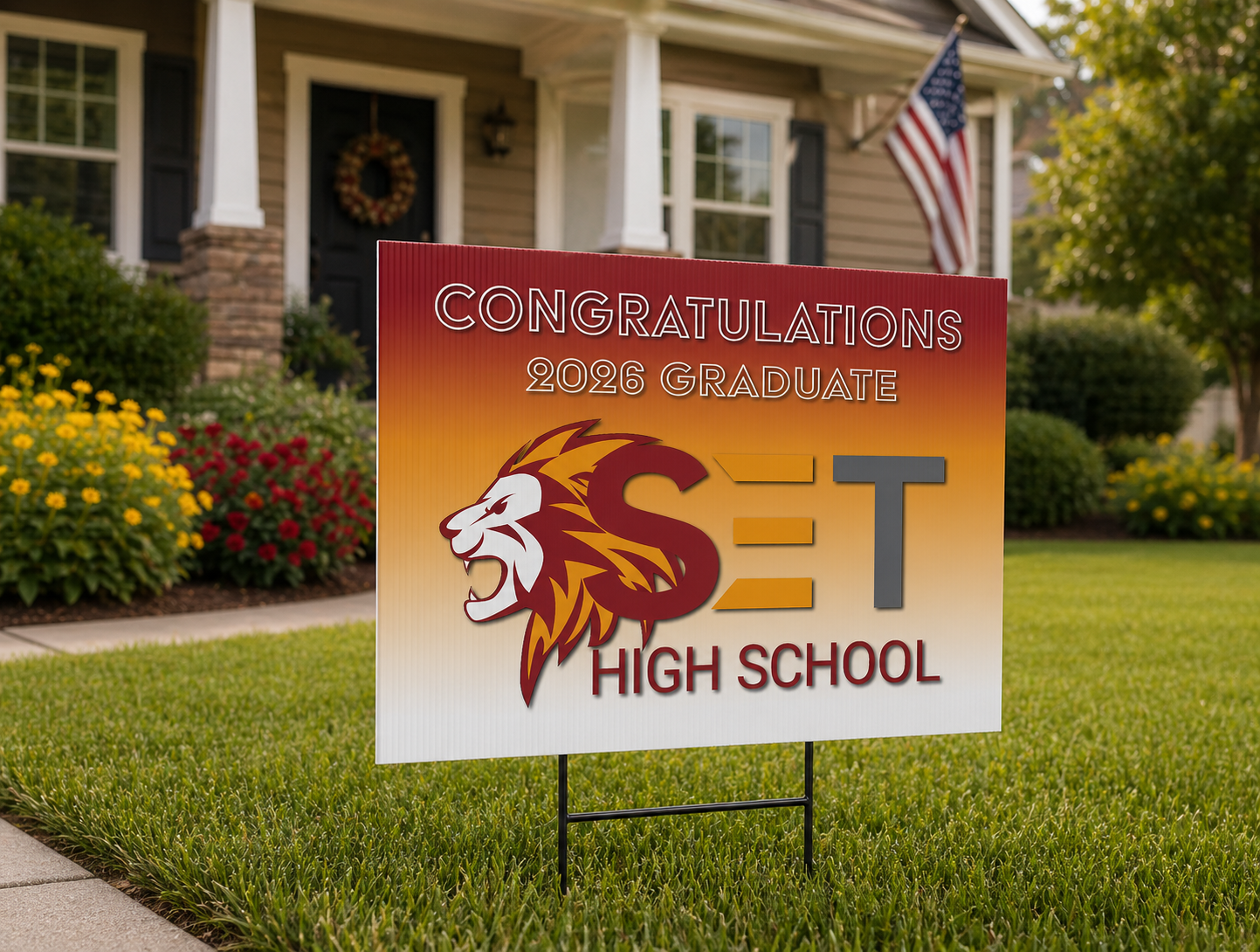 SET High Class of 2026 Yard Sign