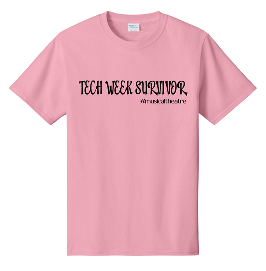 Tech Week Survivor Tee Shirt