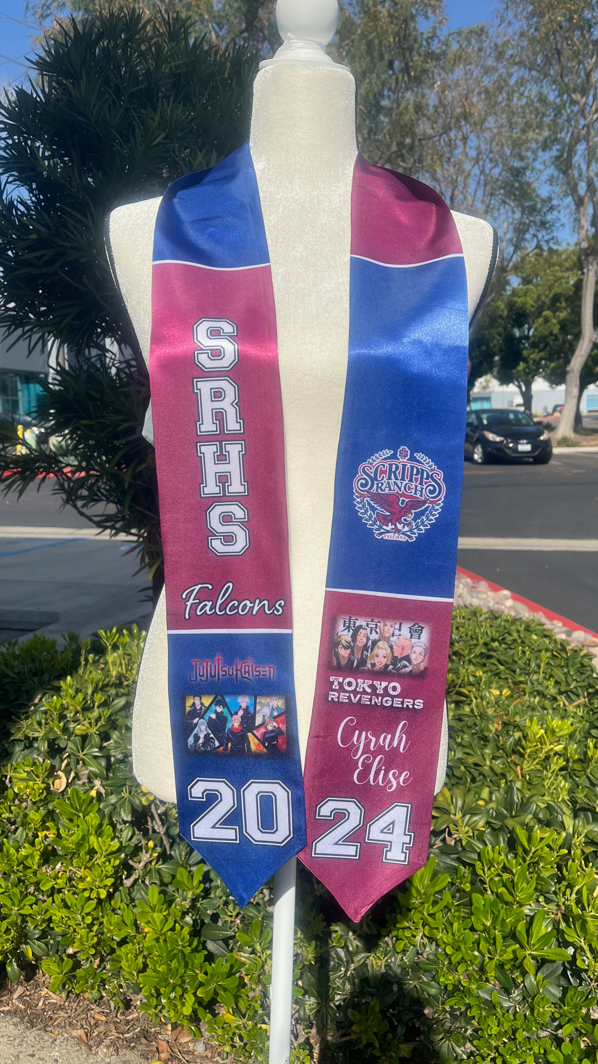 Graduation Stole - Full Color image 1
