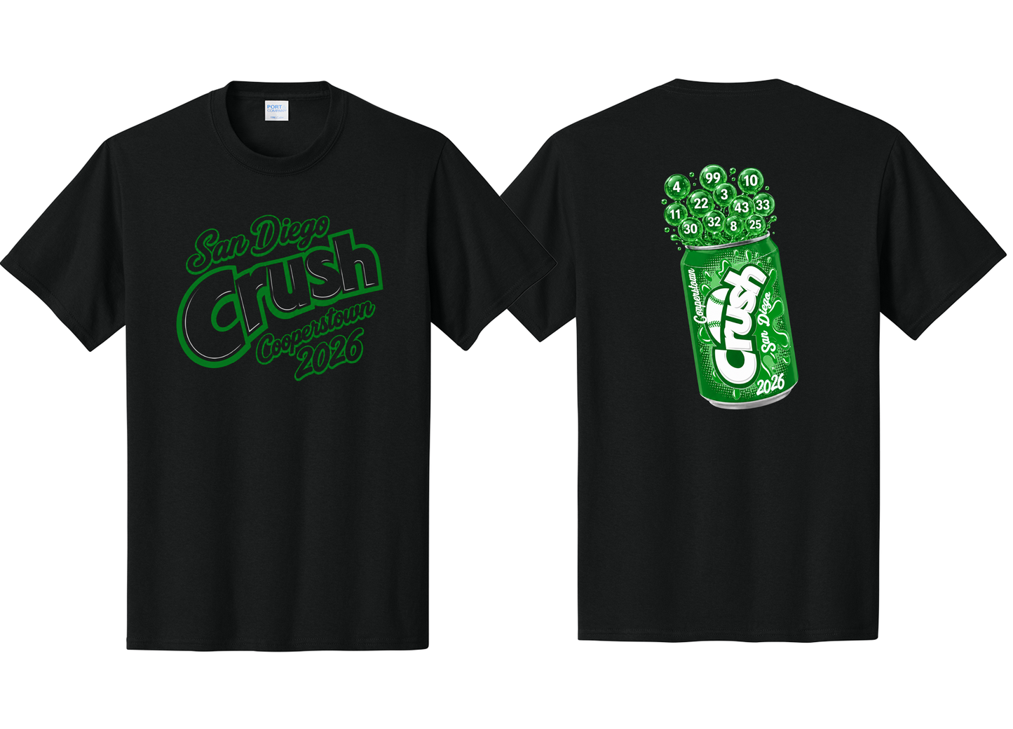 Crush Cooperstown Dri-Fit Tee Shirt or Tank