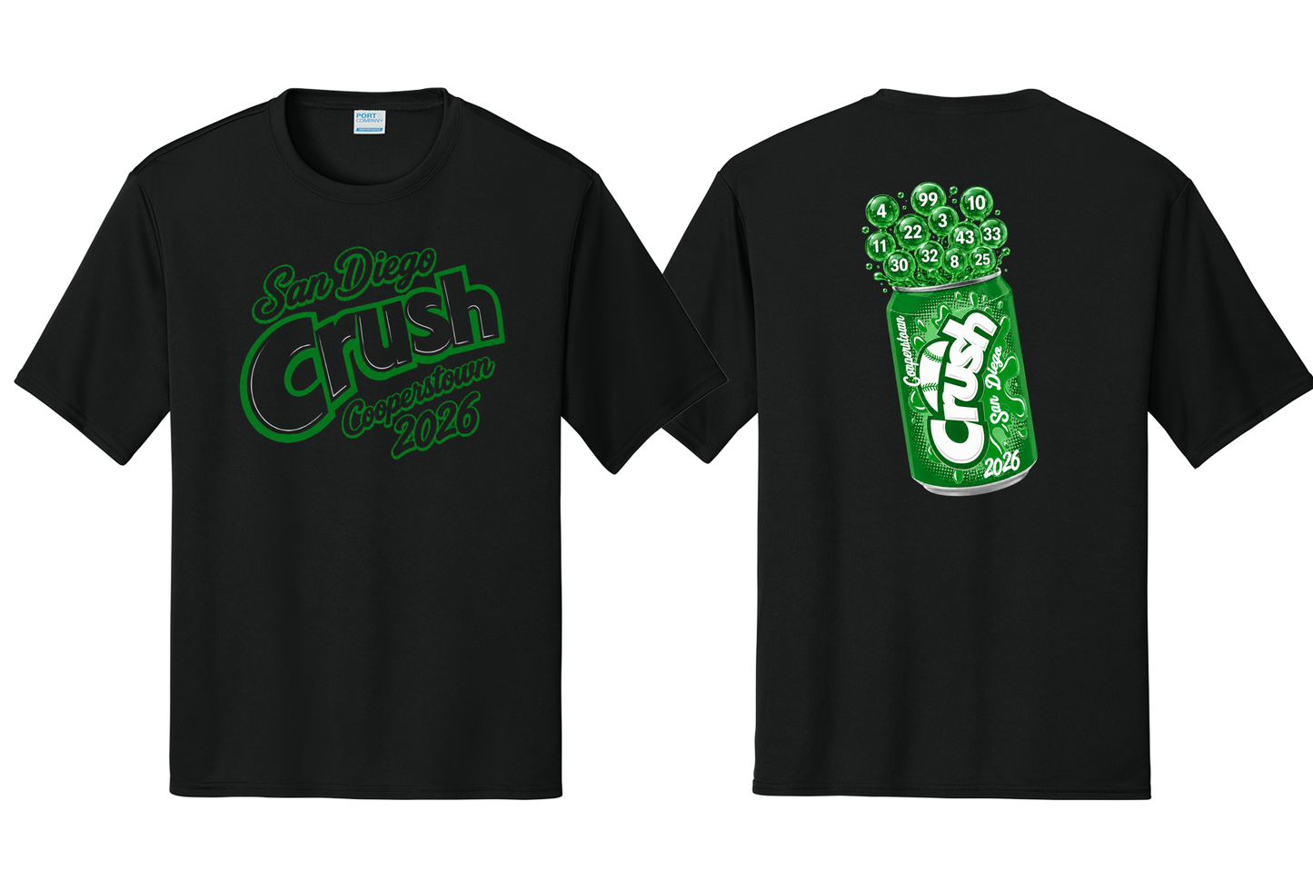 Crush Cooperstown Tee Shirt or Tank