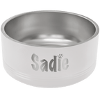 Pet Bowls - 64 oz., White image