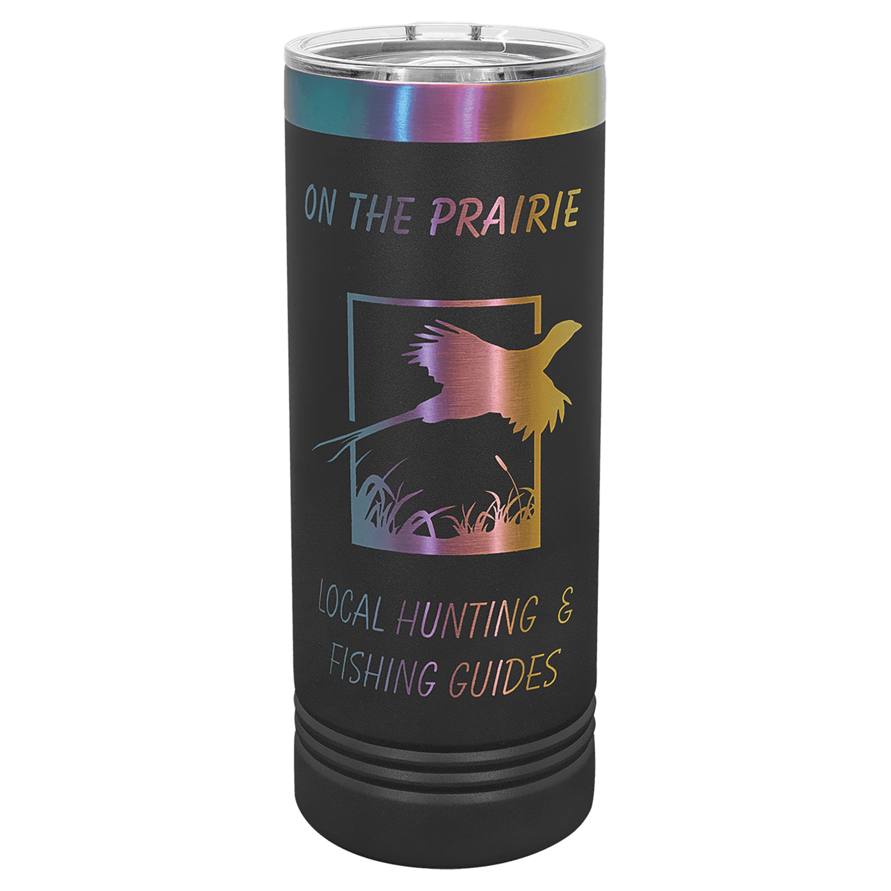Skinny Tumblers - Ion plated Black / Prism image