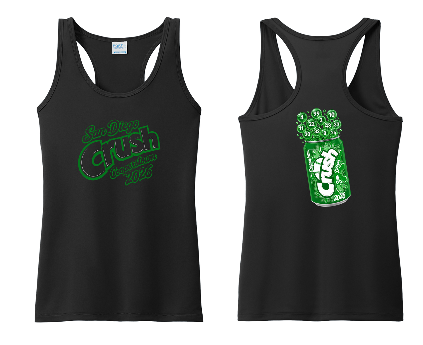 Crush Cooperstown Dri-Fit Tee Shirt or Tank
