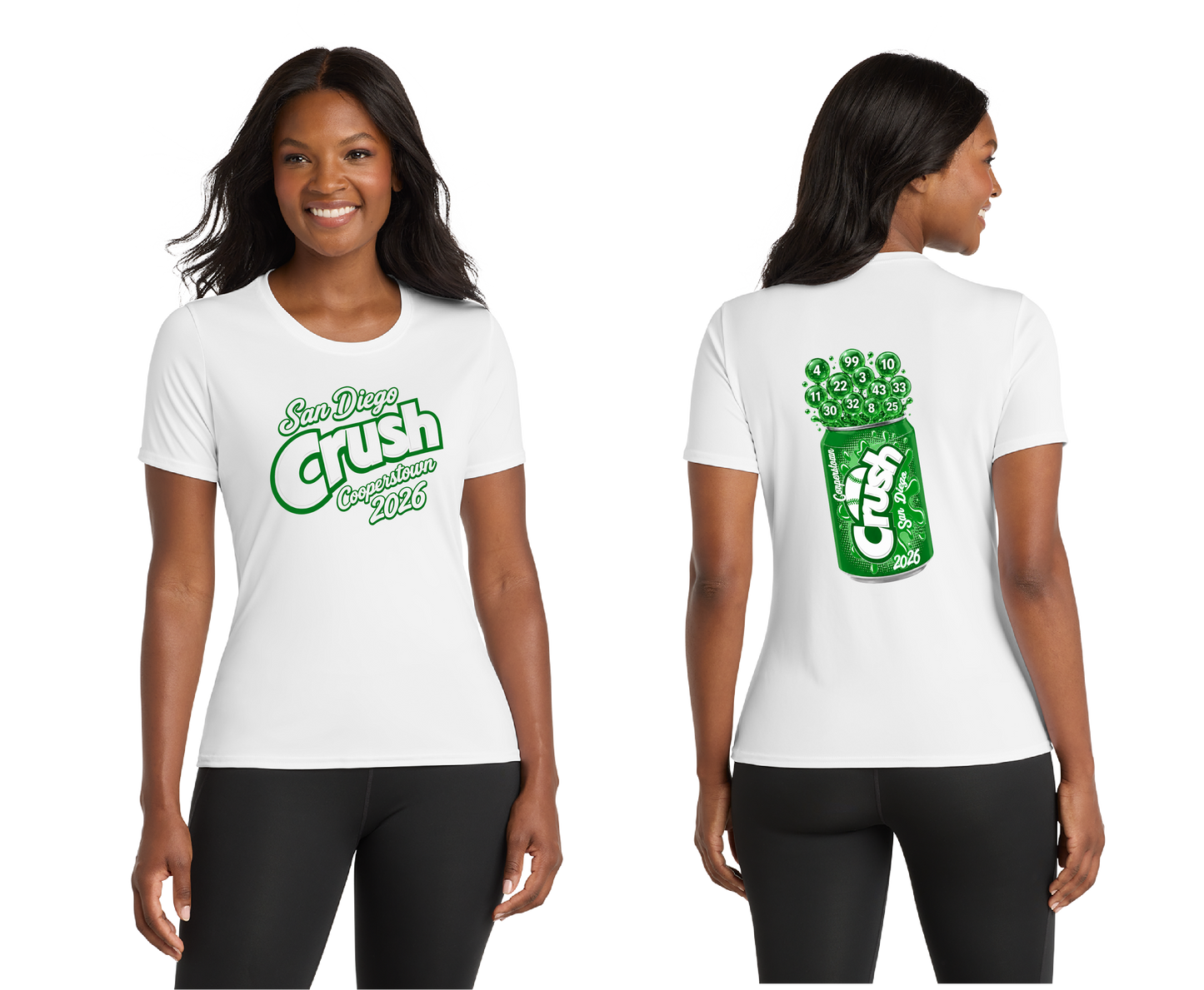 Crush Cooperstown Dri-Fit Tee Shirt or Tank