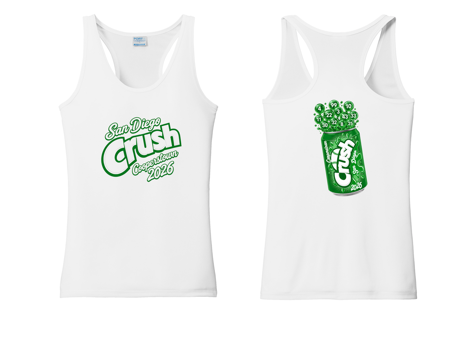 Crush Cooperstown Dri-Fit Tee Shirt or Tank