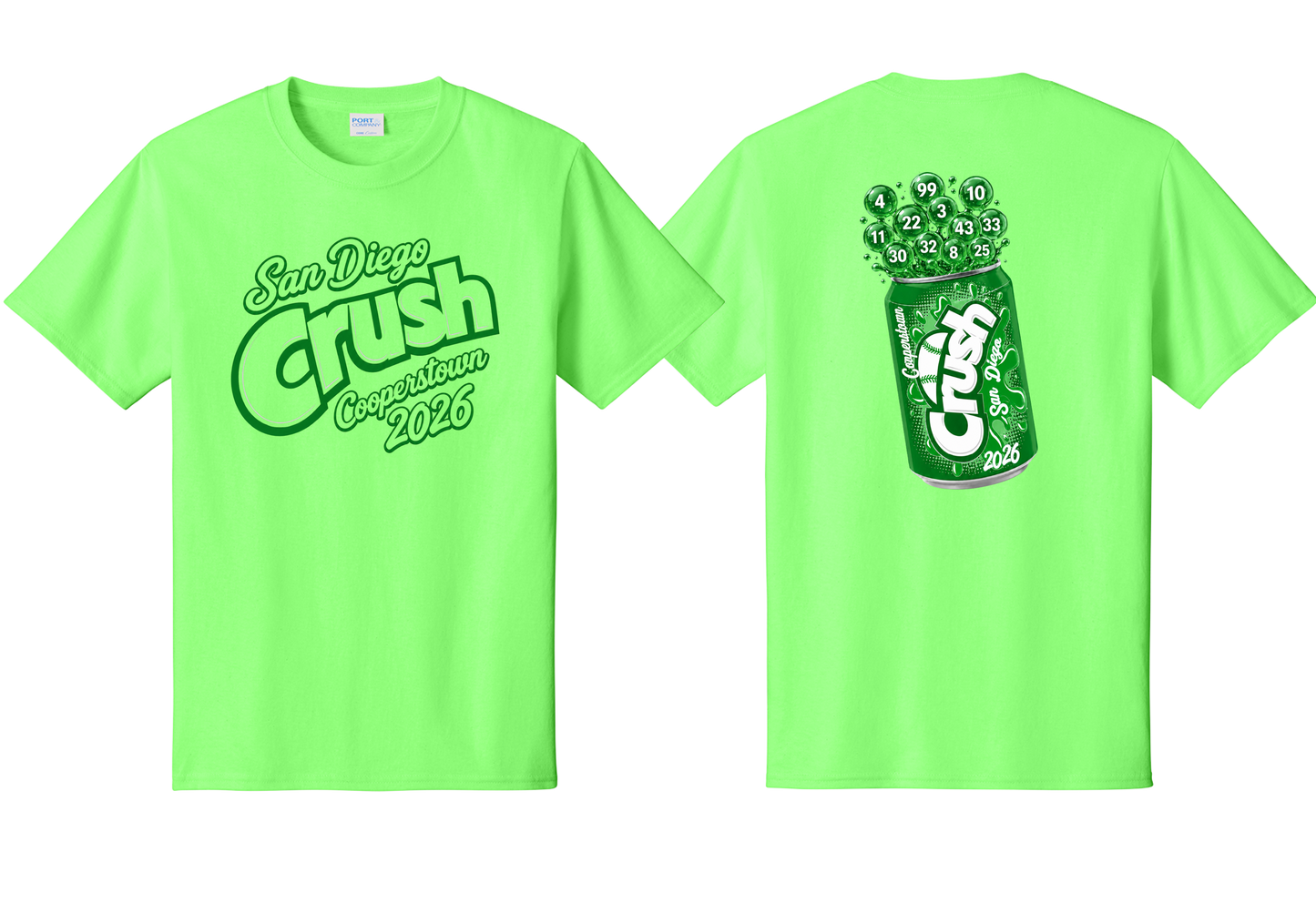 Crush Cooperstown Dri-Fit Tee Shirt or Tank
