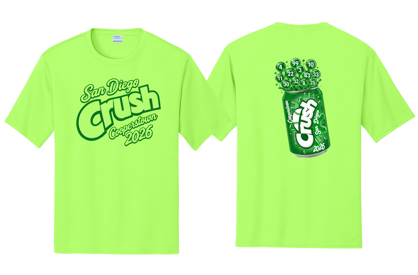 Crush Cooperstown Tee Shirt or Tank