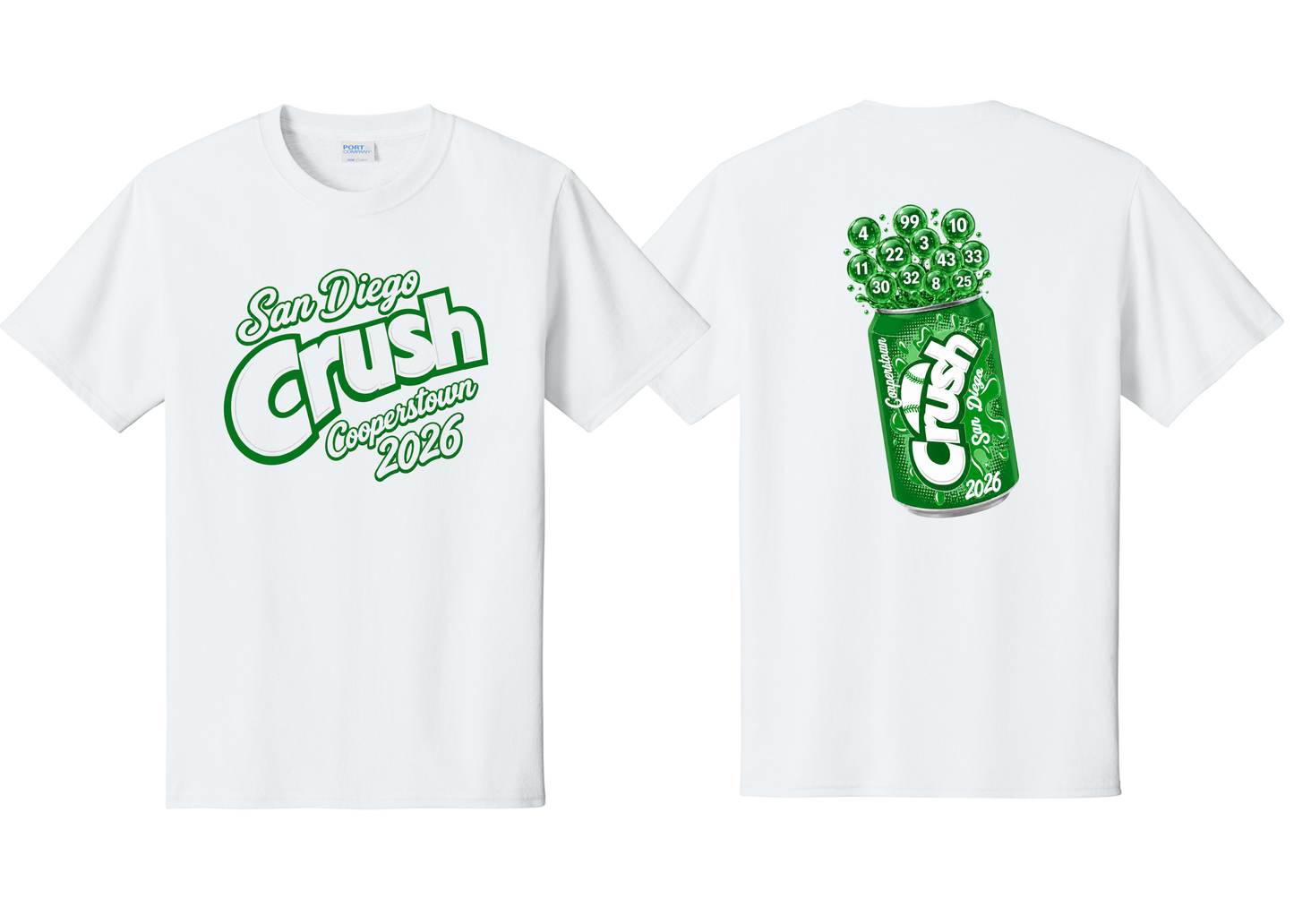 Crush Cooperstown Dri-Fit Tee Shirt or Tank