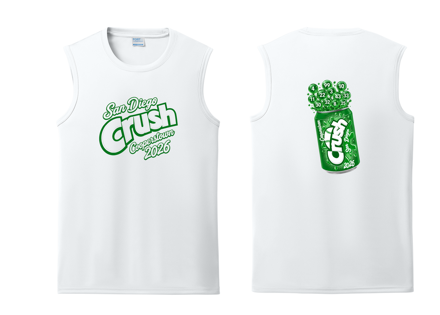 Crush Cooperstown Dri-Fit Tee Shirt or Tank